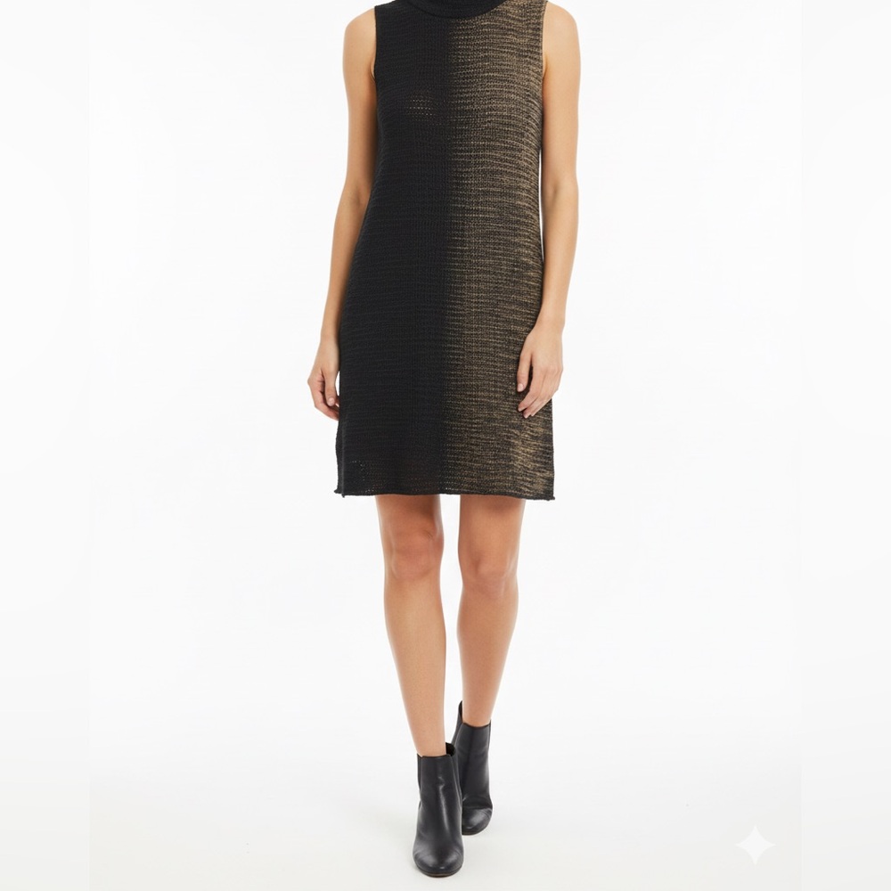 NEW! REVOLVE Leo & Sage Two-Toned Crocheted Dress Size M - Picture 2 of 6